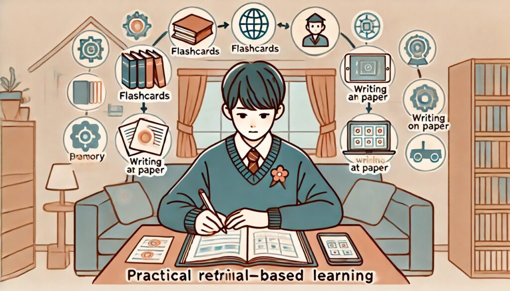 学習例:歴史もリトリーバルで攻略