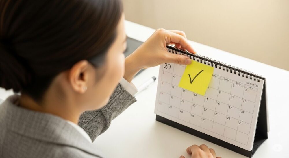 挫挫折しないための簡単な目標設定