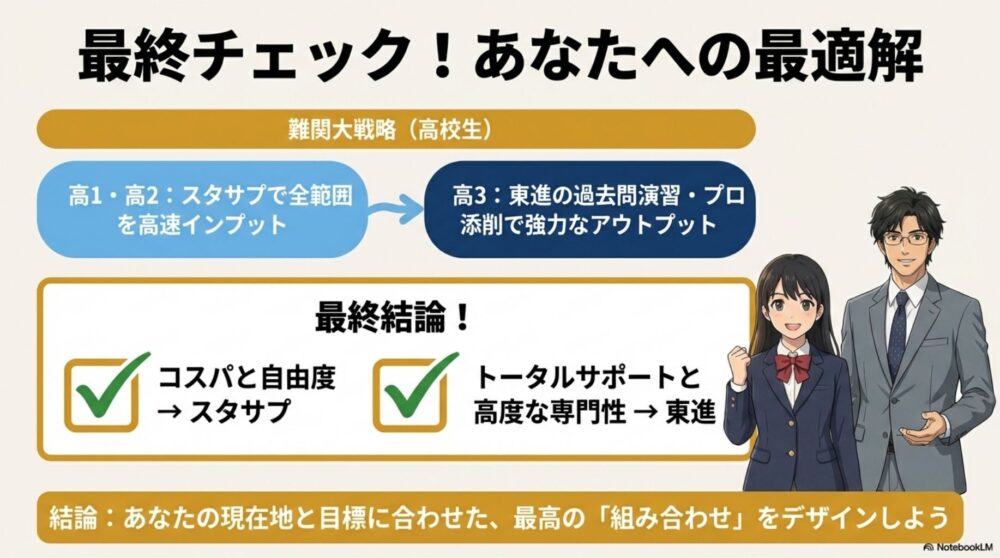 チェックボックスにレ点を入れるイラスト。