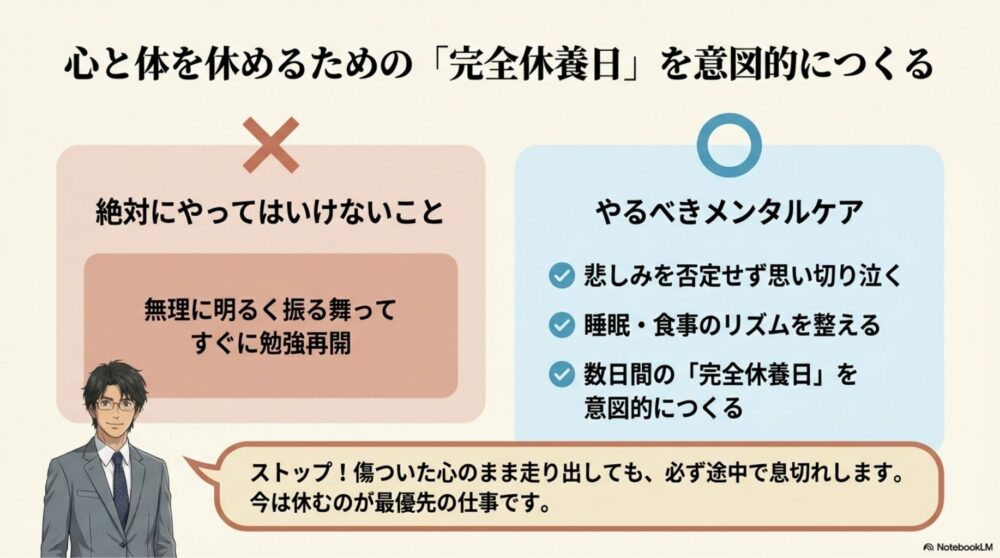 受験直後の適切なメンタルケア方法