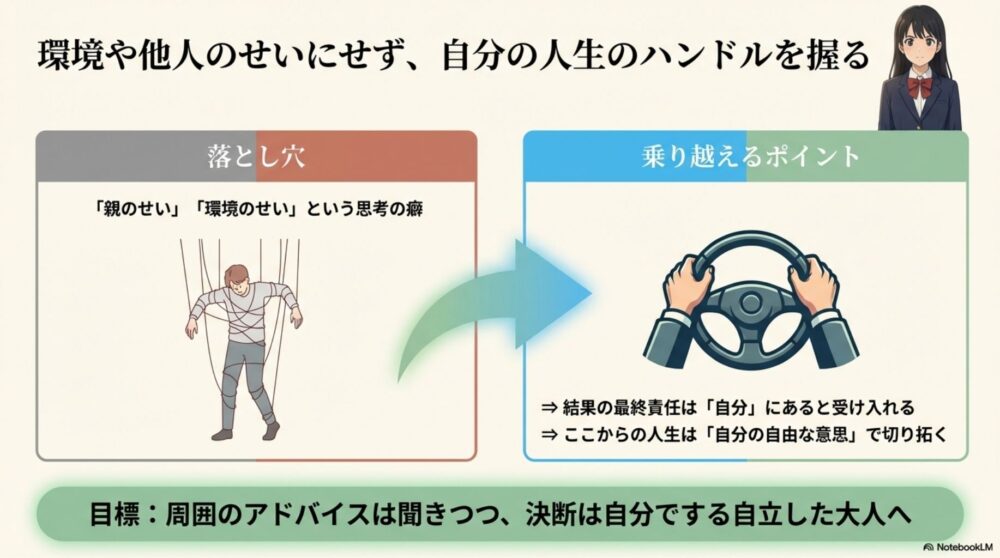 親のせいにせず精神的に自立する方法