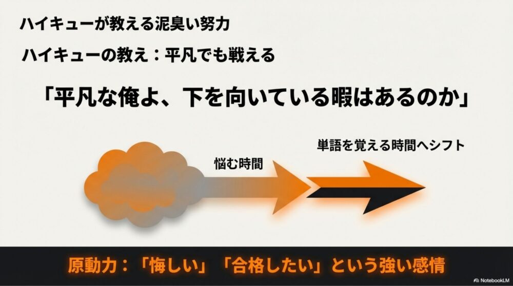ハイキューのセリフが教える泥臭い努力