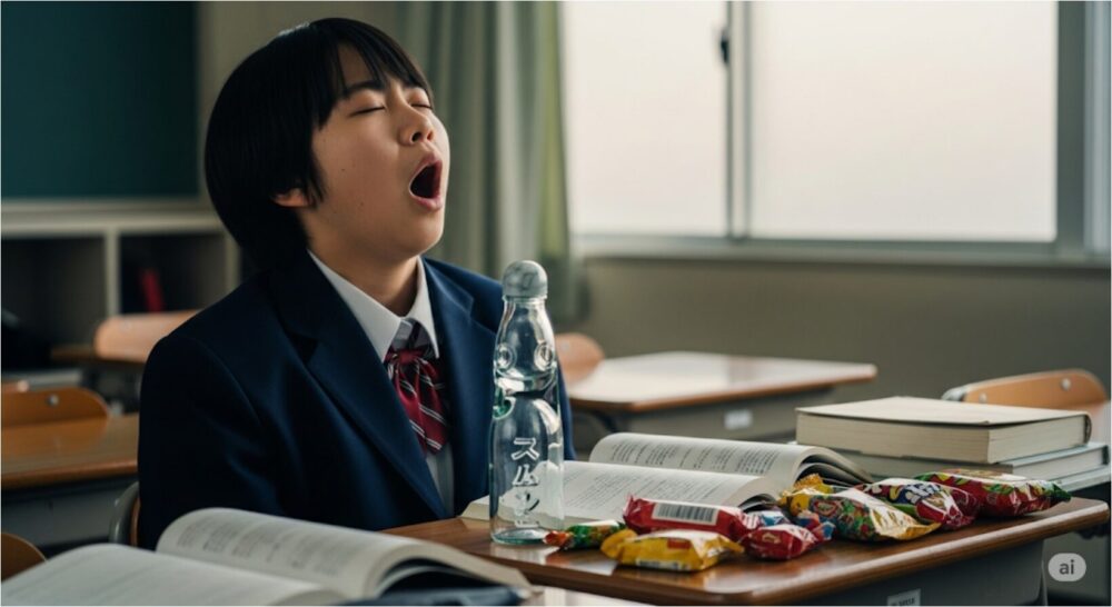 ラムネで眠くなるのは食べ過ぎが原因か