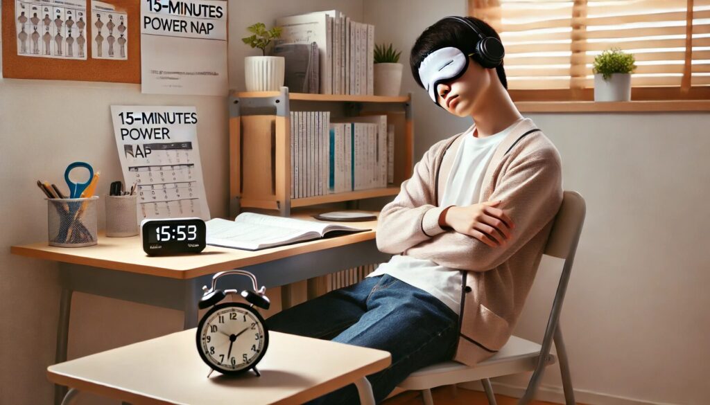 仮眠で勉強効率アップ!その科学的根拠