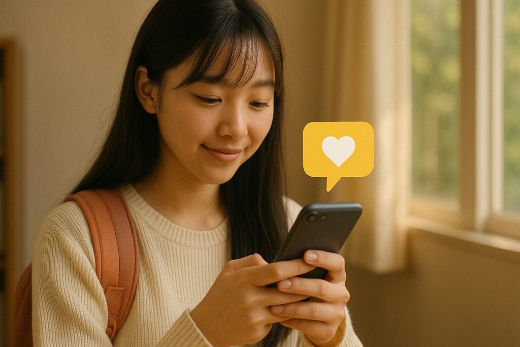 もらって嬉しい応援メールやLINEのコツ