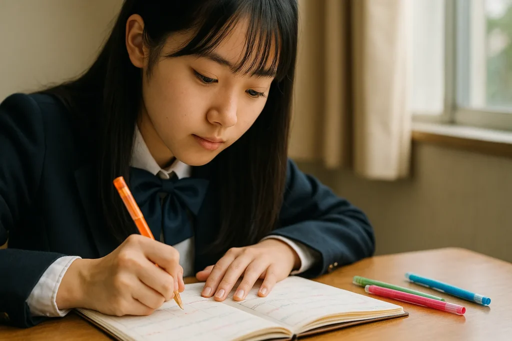 手書きが鍵?手帳で勉強習慣を育む