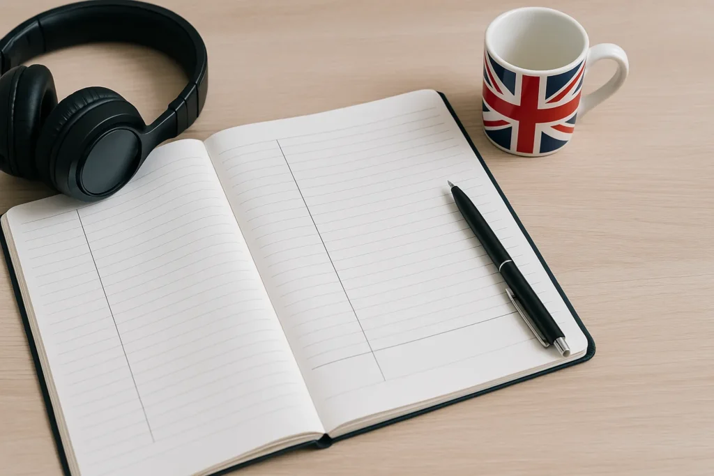 英語でのコーネル式ノート活用法:単語と文法