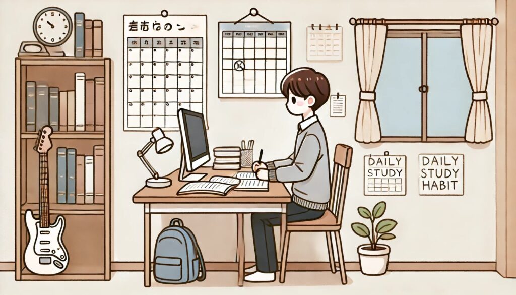 勉強のイメージを変える環境作りと集中法