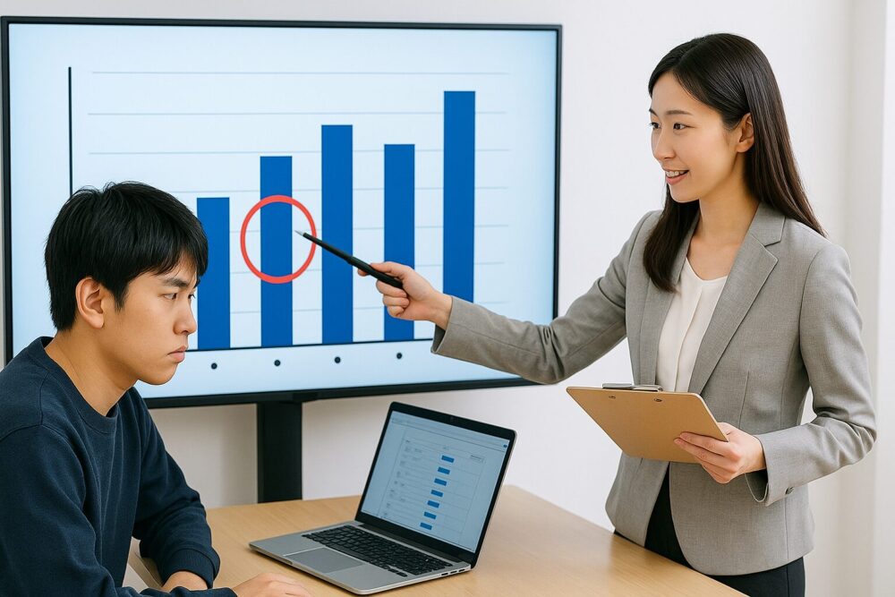 テストで弱点補強!データに基づく学習管理