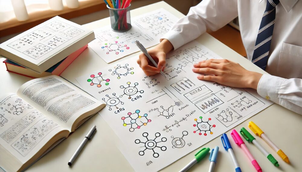 理科での白紙勉強法のやり方