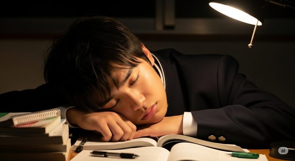 友人関係や睡眠不足が招く悪循環