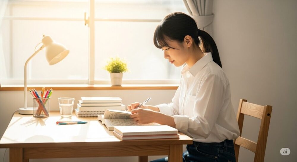 規則正しい生活リズムが入試本番に繋がる
