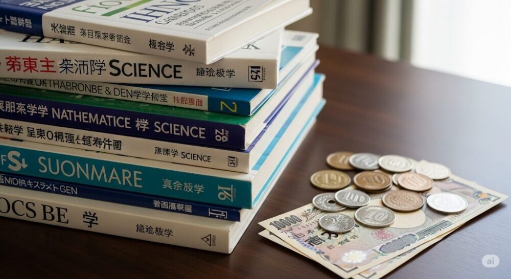 大学受験の参考書にかかる費用の目安