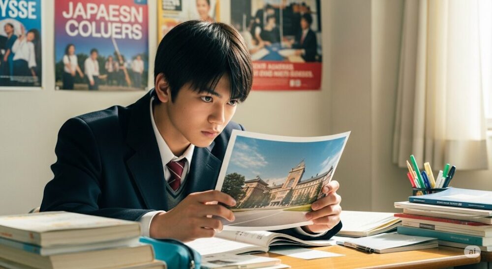 大学受験を見据え高い目標を持っている