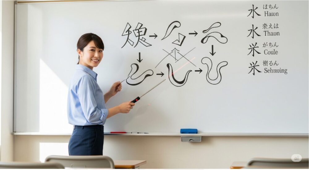基本は助動詞と助詞をひらがなにする