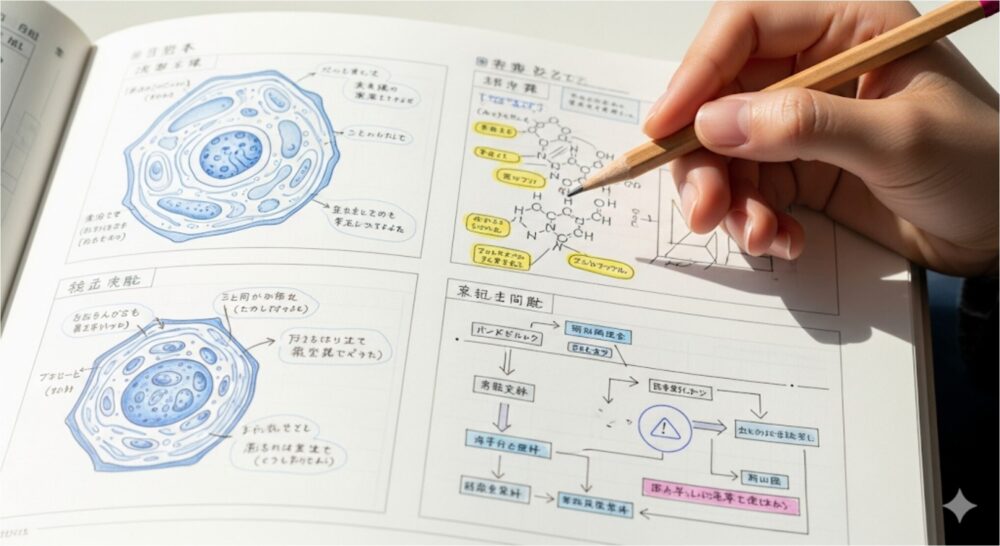 識別の基本となる4つの活用表