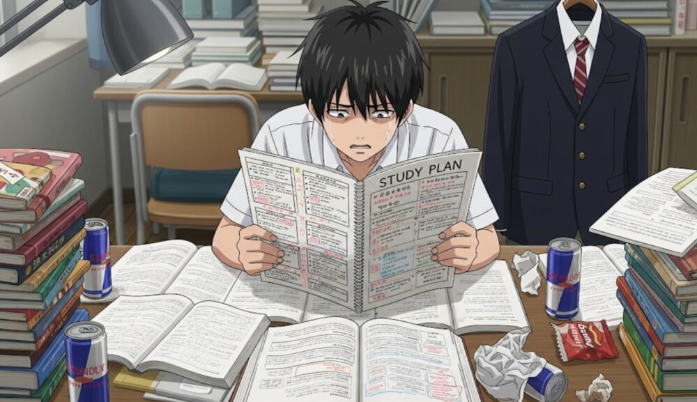 学習計画が思うように進まない焦り