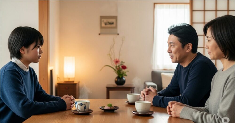 家族や周りの人への伝え方