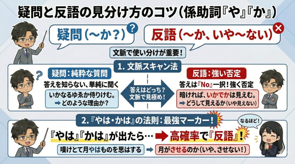 疑問と反語の見分け方のコツ