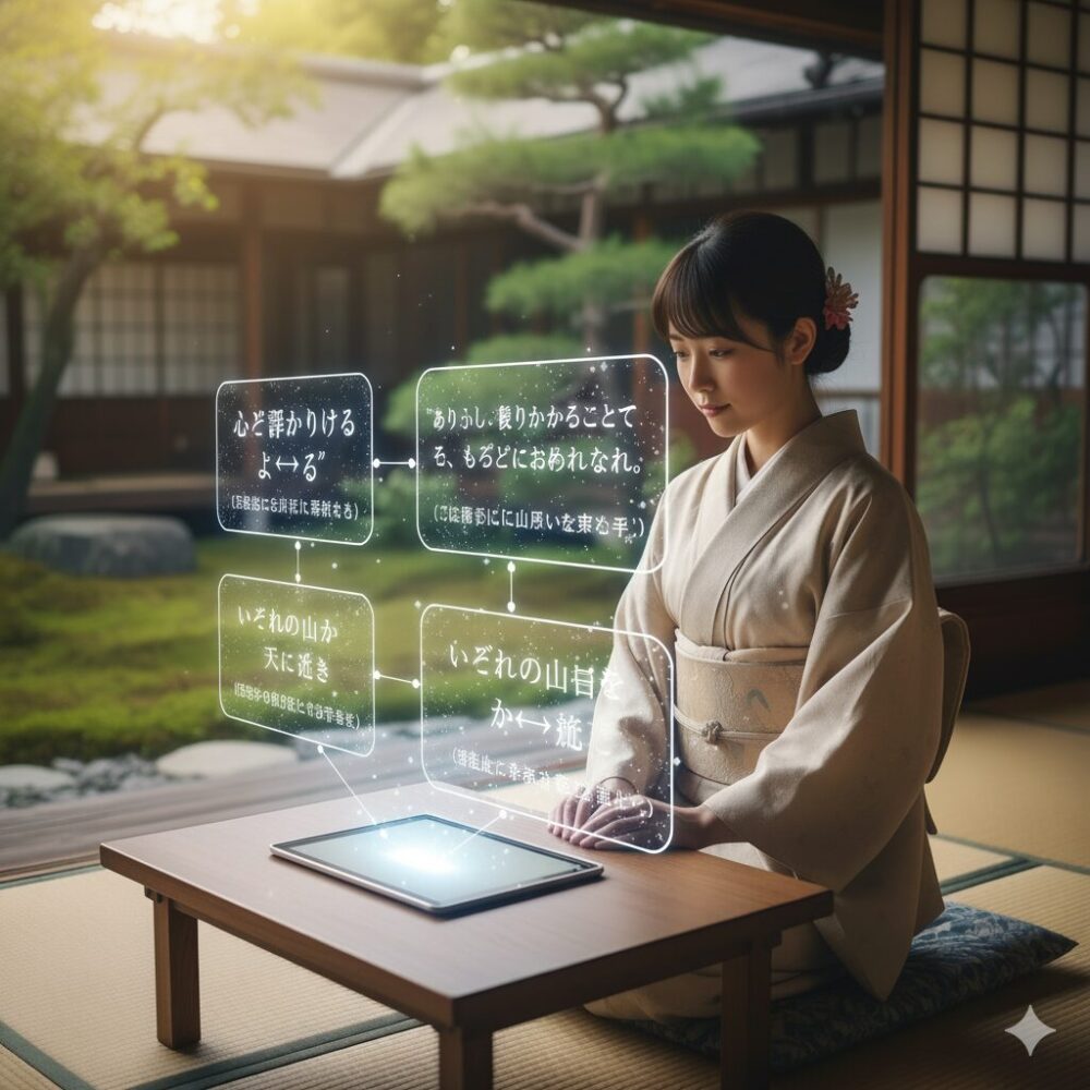 基本的な係り結びの例文を紹介