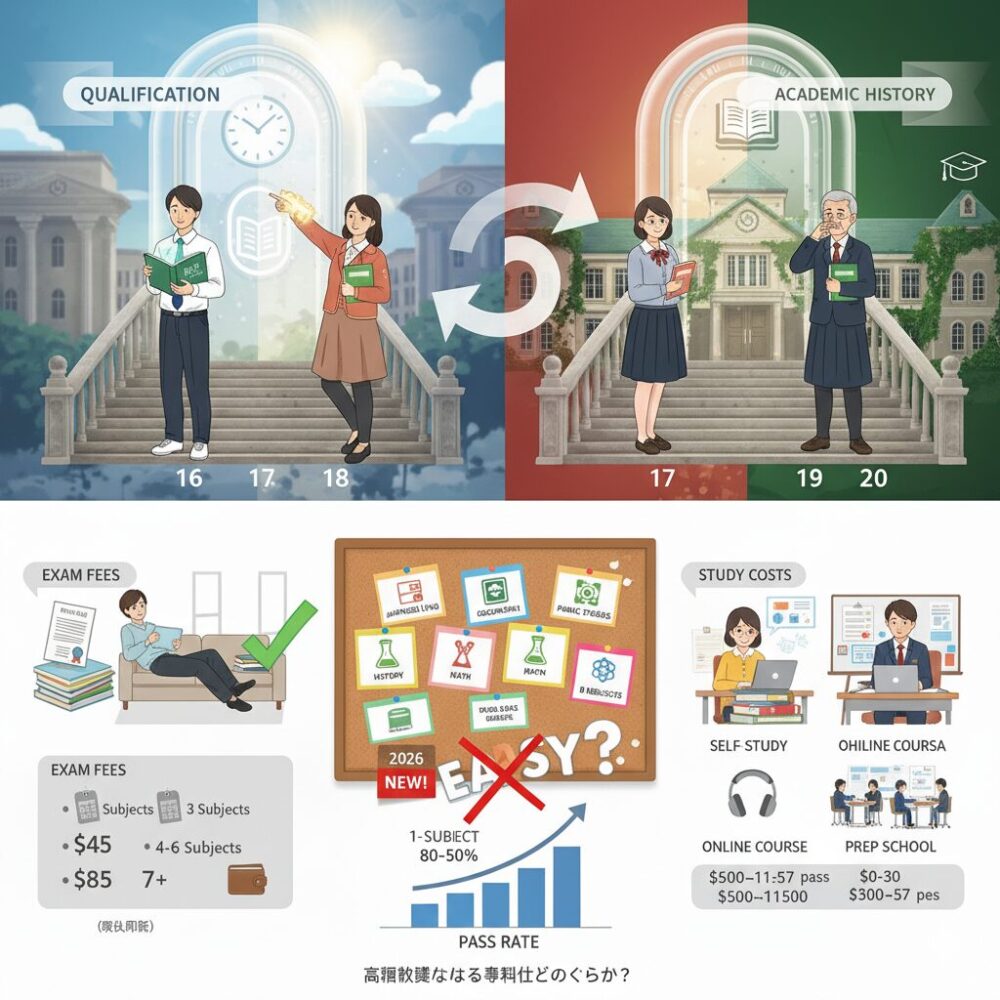 試験はどこで受けることができるのか