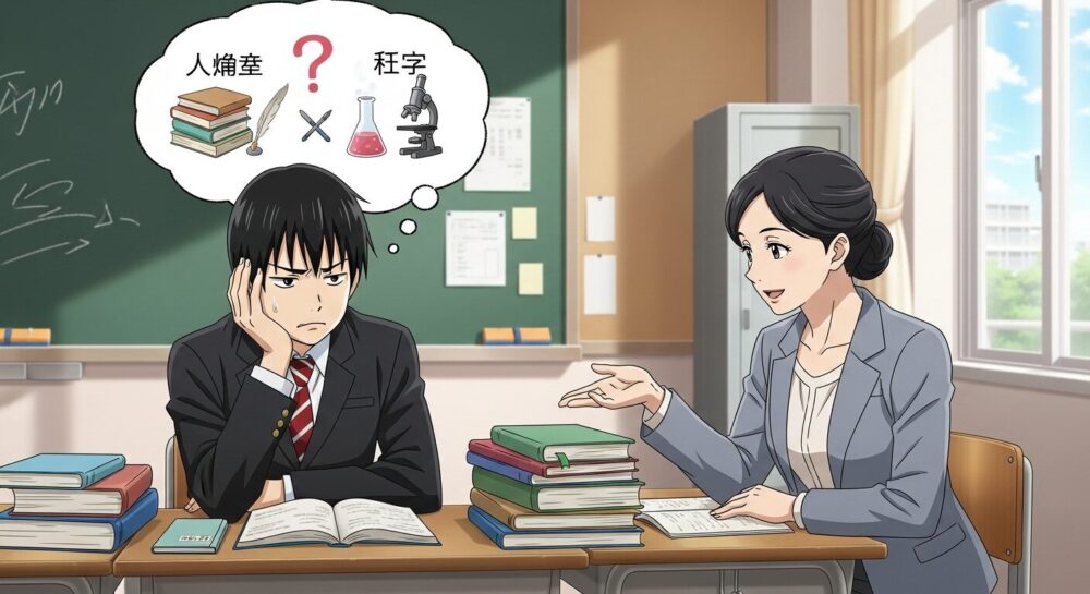 文系か理系か決められない時の考え方