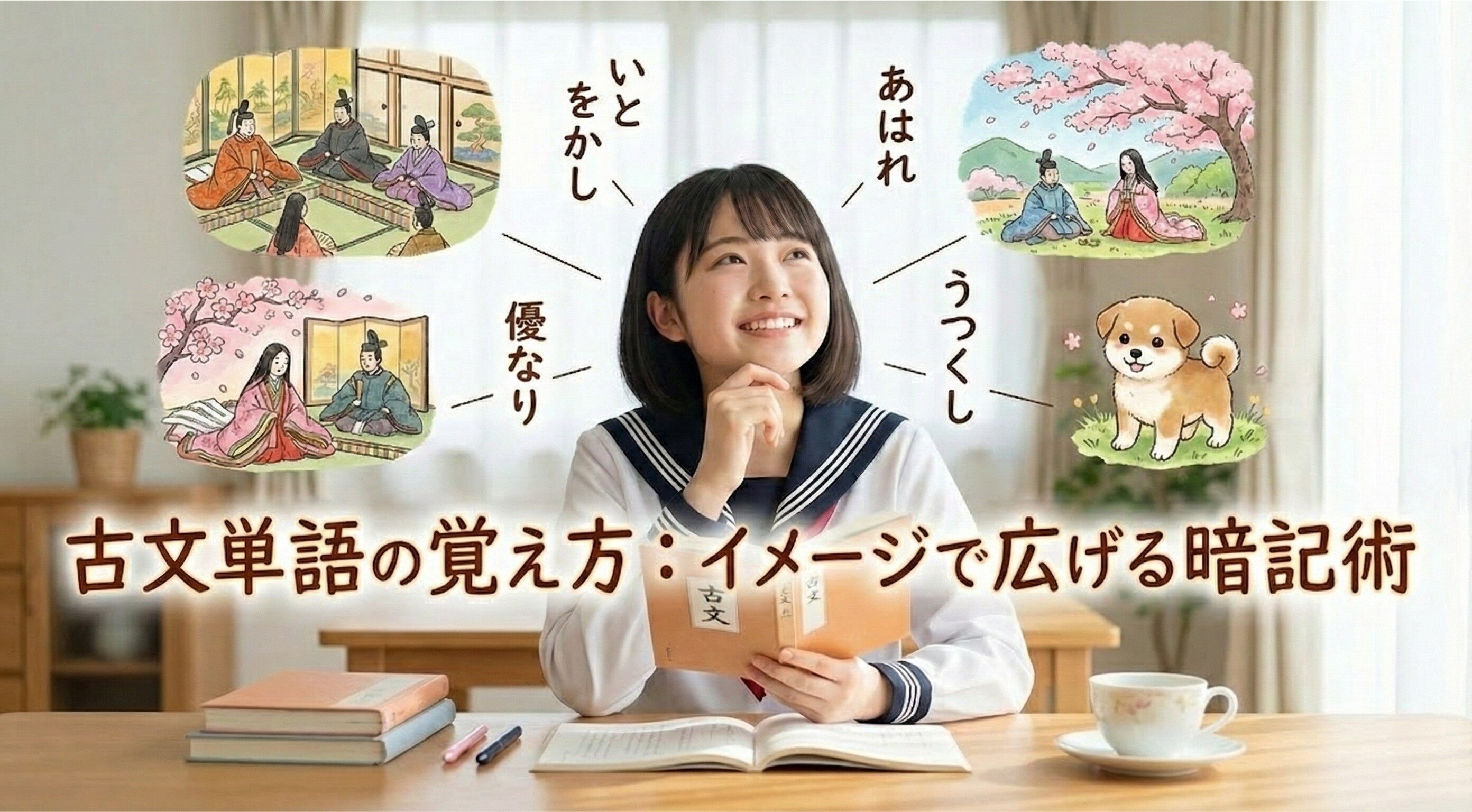 古文単語の覚え方：イメージで広げる暗記術