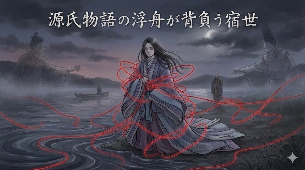 源氏物語の浮舟が背負う宿世