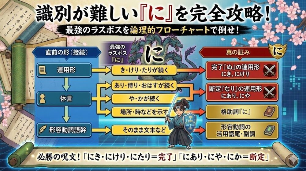 識別が難しい「に」を完全攻略