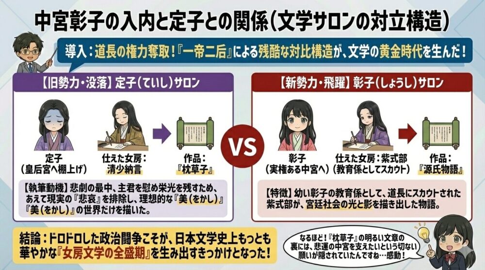 中宮彰子の入内と定子との関係