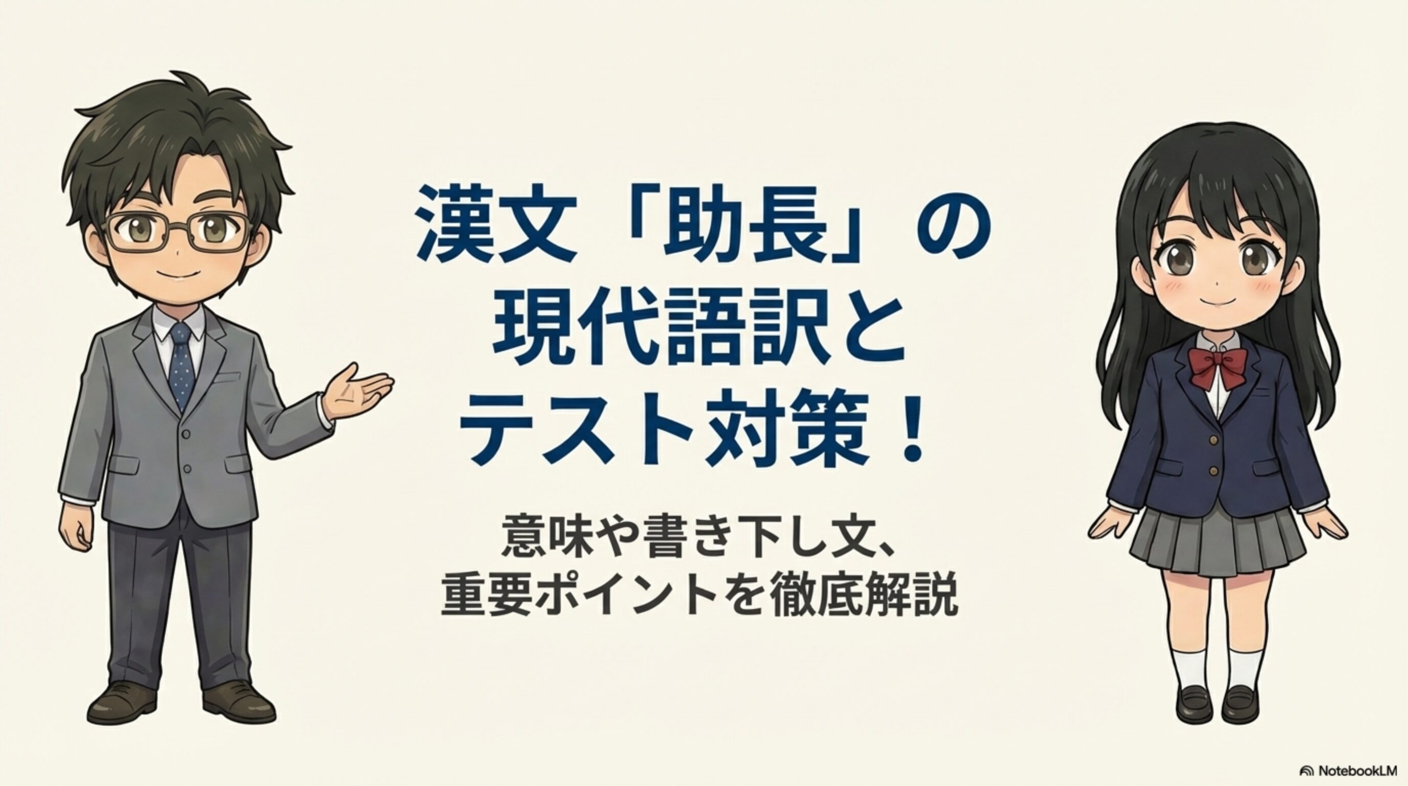 漢文「助長」の現代語訳とテスト対策！意味や書き下し文を解説