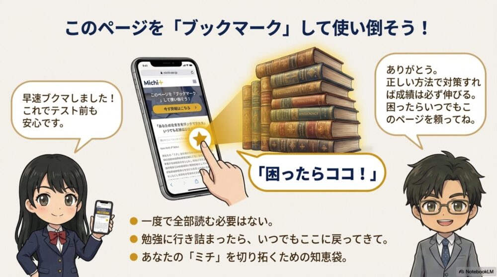 このページを「ブックマーク」して使い倒そう！困ったときの知恵袋