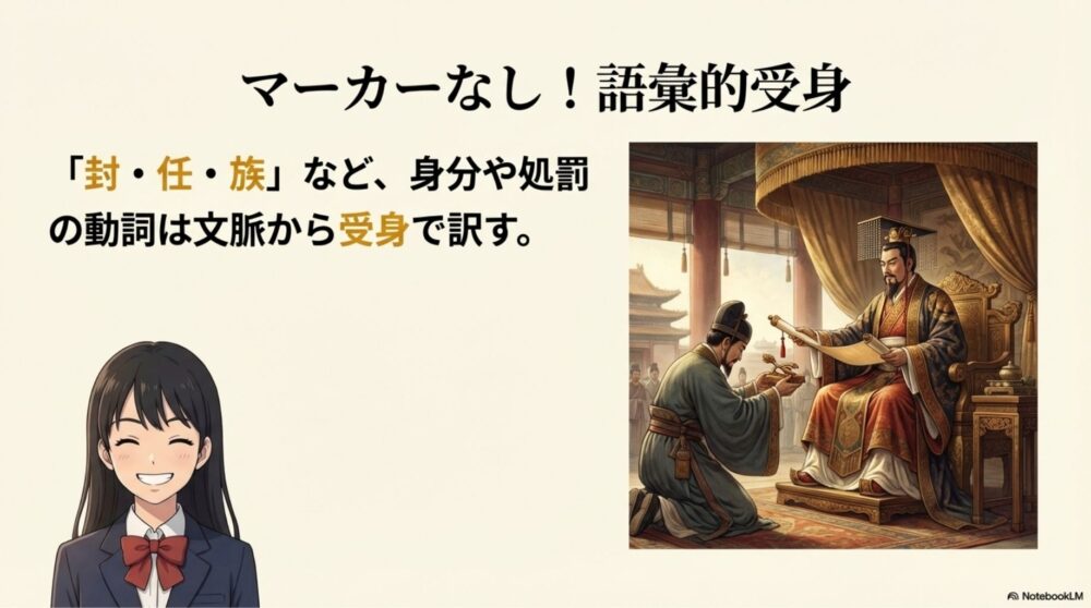 身分や処罰を表す言葉の重要点