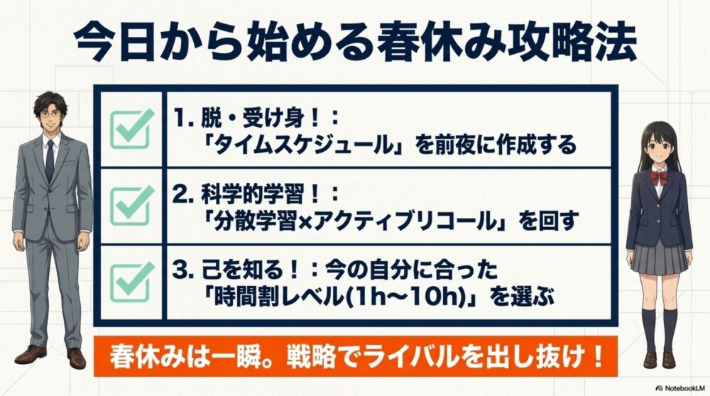 勉強法のまとめ