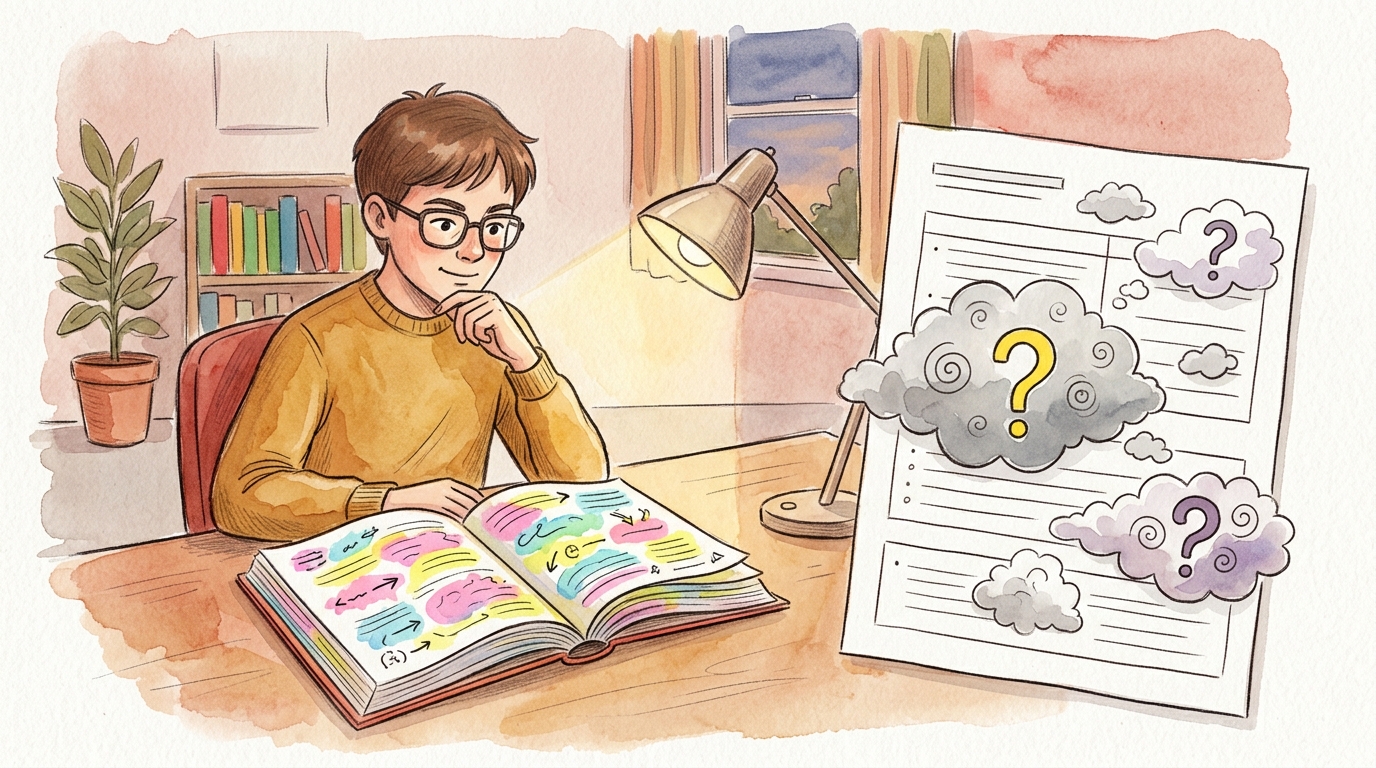 教科書の再読やマーカー引きが引き起こす「流暢性の錯覚」の罠