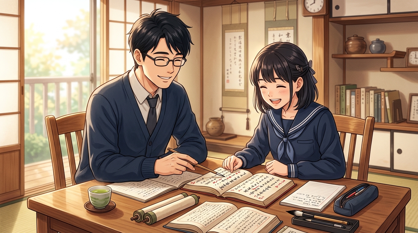 漢文の返り点とは?レ点・一二点・上中下点の読み順とルール図解