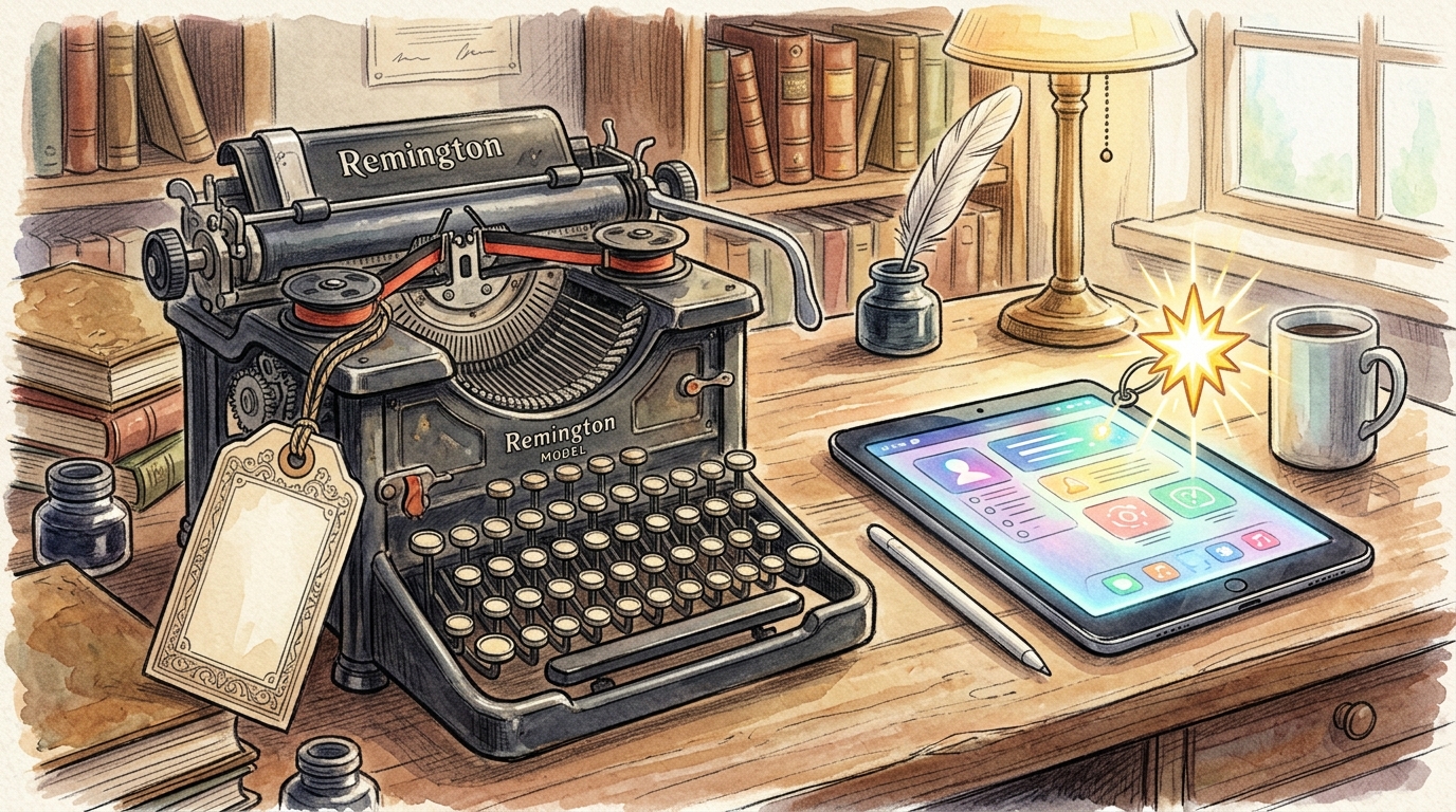 Ankiと比較！無料プランと使いやすさの差（タイプライターvs最新タブレット）