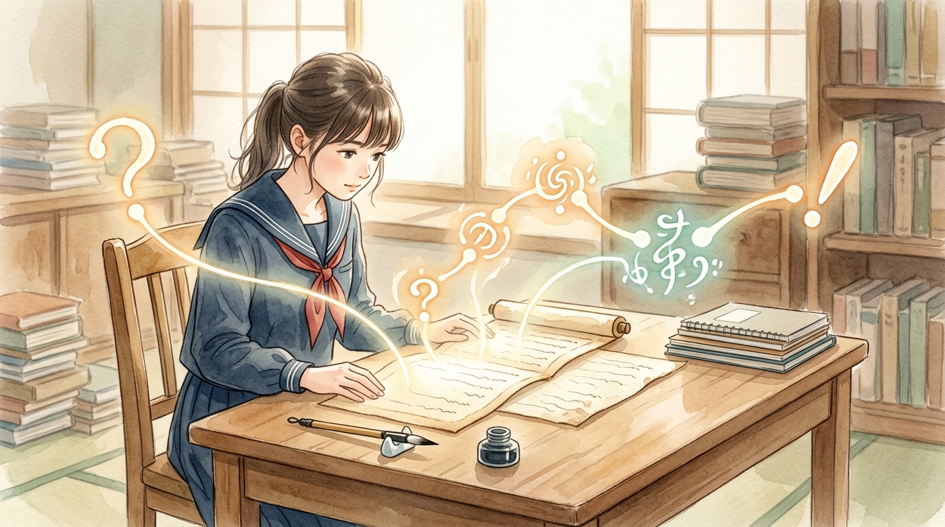 漢文の反語形を構成する副詞と文末未然形+んやの基本構造概念図解