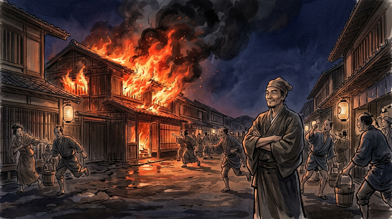 宇治拾遺物語『絵仏師良秀』現代語訳と定期テスト対策完全ガイド