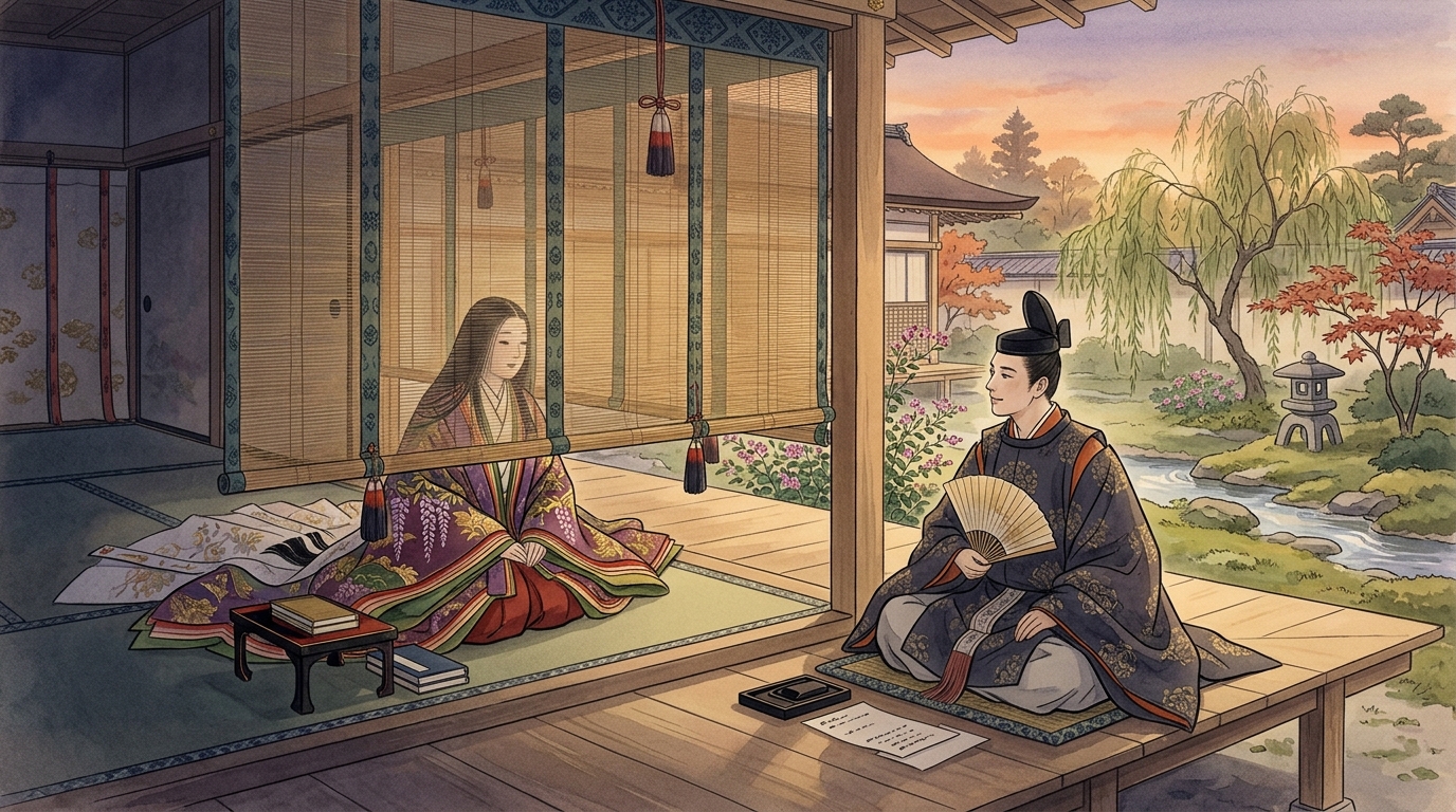 平安貴族の対話情景と多義語の文脈判断