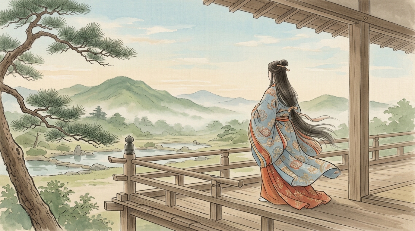 持統天皇の和歌に見る天の香具山を遠望する情景