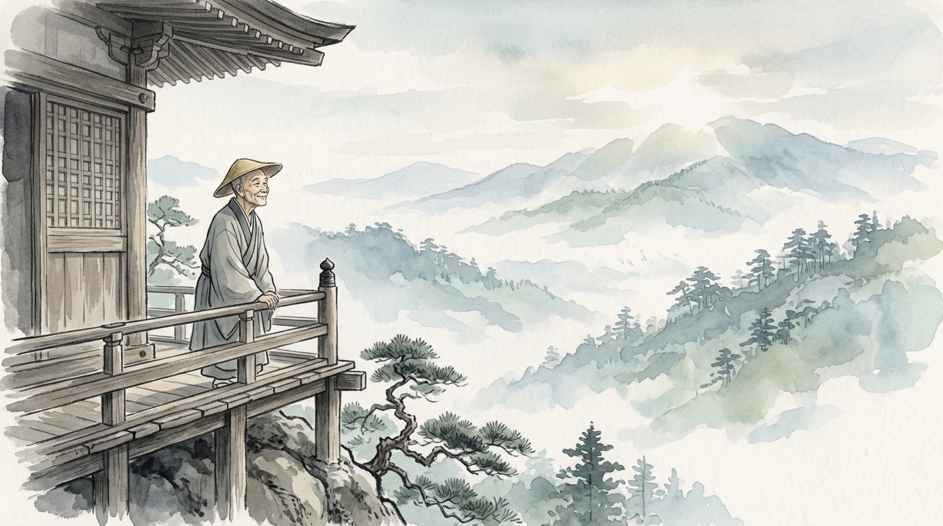 佳景寂寞として心すみ行くのみおぼゆ 五大堂から山寺の絶景を望む芭蕉