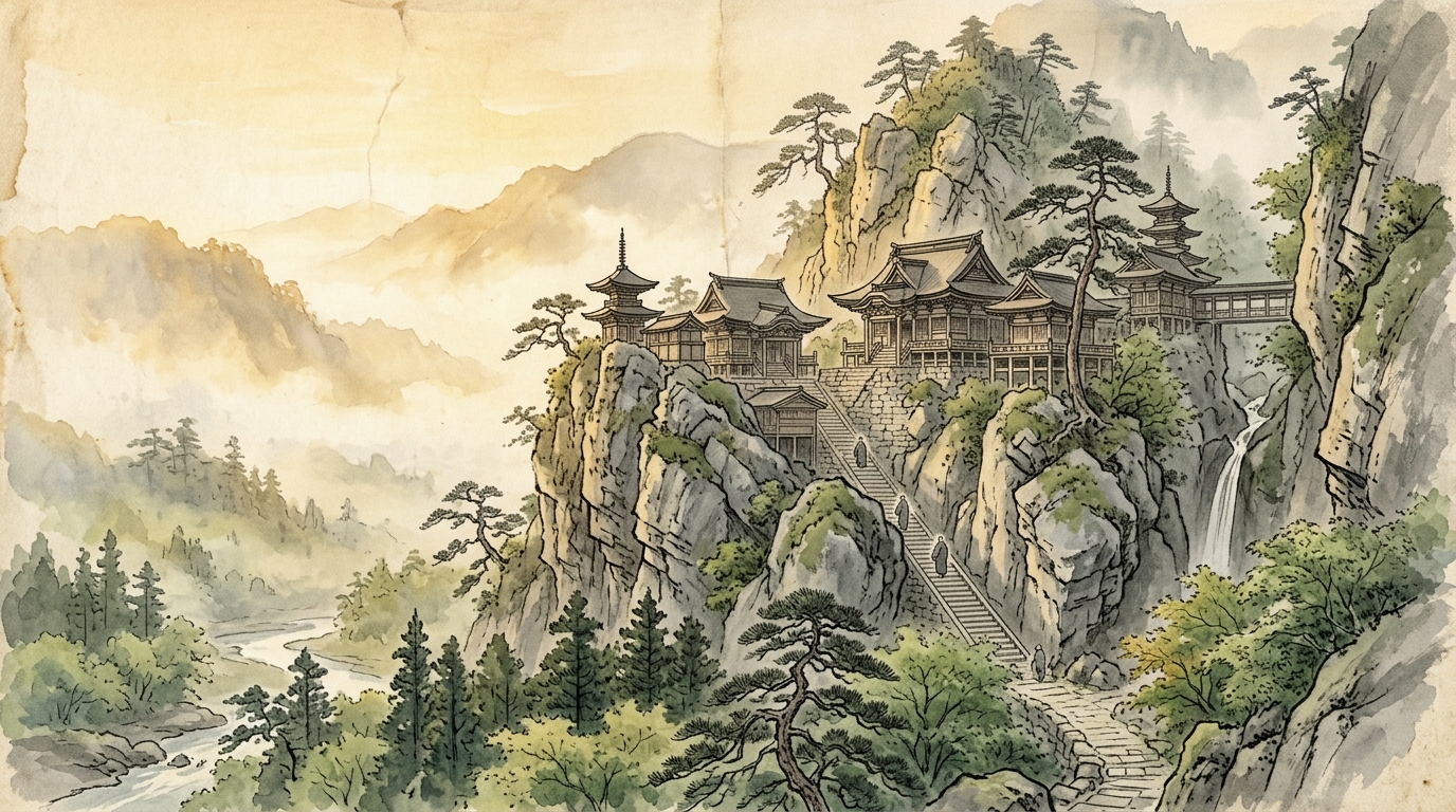 【奥の細道 立石寺】現代語訳と品詞分解！閑さや岩にしみ入る蝉の声テスト対策